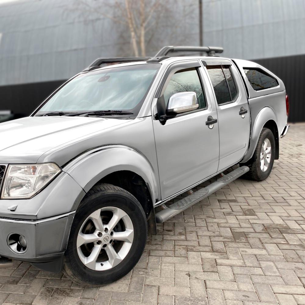 Sun Rain Guards Side Window Deflector Window Visor for Nissan Navara D40 2006-2014 4PCS/SET Door Rain Double Cabin  Accessories