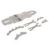 RC Car Chassis Plate High Flexibility Carbon   Chassis Plate Accessory for SNRC R3G 1:10 RC Station Wagon