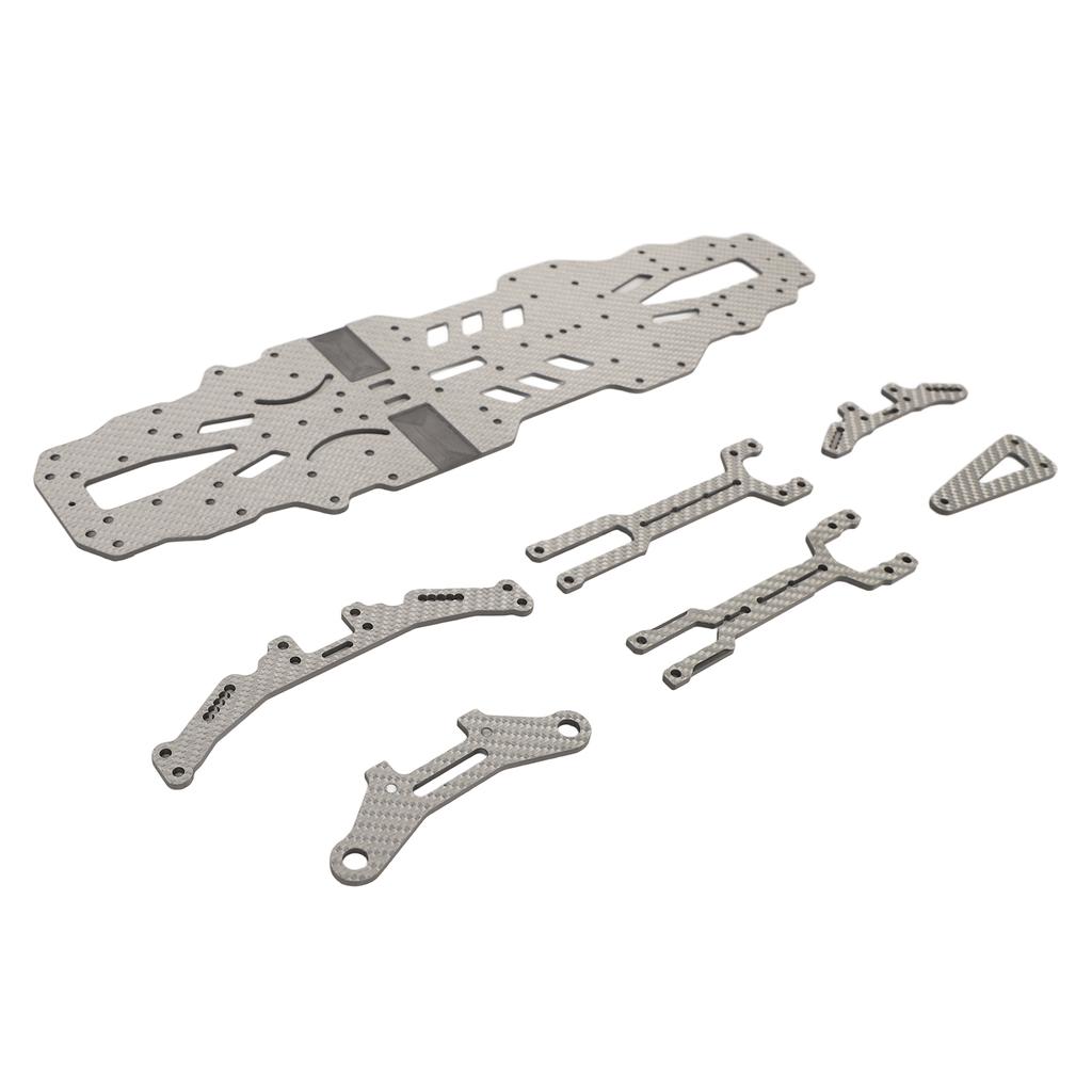 RC Car Chassis Plate High Flexibility Carbon   Chassis Plate Accessory for SNRC R3G 1:10 RC Station Wagon