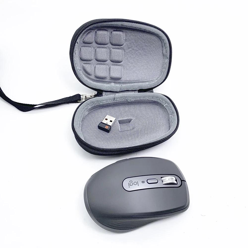 Wireless Mobile Mouse Travel Bag Portable Carrying Case EVA Waterproof Storage Bag for Logitech MX Anywhere 3