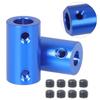 Aluminum Flexible Coupling Bore 5mm 8mm 3-D Printer Parts Blue Flexible Shaft Coupler Screw Stepper Motor Flexible Shaft Coupler