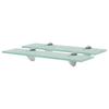 Day and Night - Day and Night Floating Shelves 2 Units Glass 8 Mm 40x20 Cm