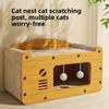 Cat Scratching Board Cat Nest Integrated Vertical TV Cat Claw Board Wear-resistant Non-chip Off House Scratch-resistant Cat Scratching Nest Toy