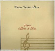 

LP Record MARGHERITA CAROSIO, AGOSTINO LAZZAR - Concerti Martini & Rossi LMR5010 Fonit Cetra Italy Classical Used