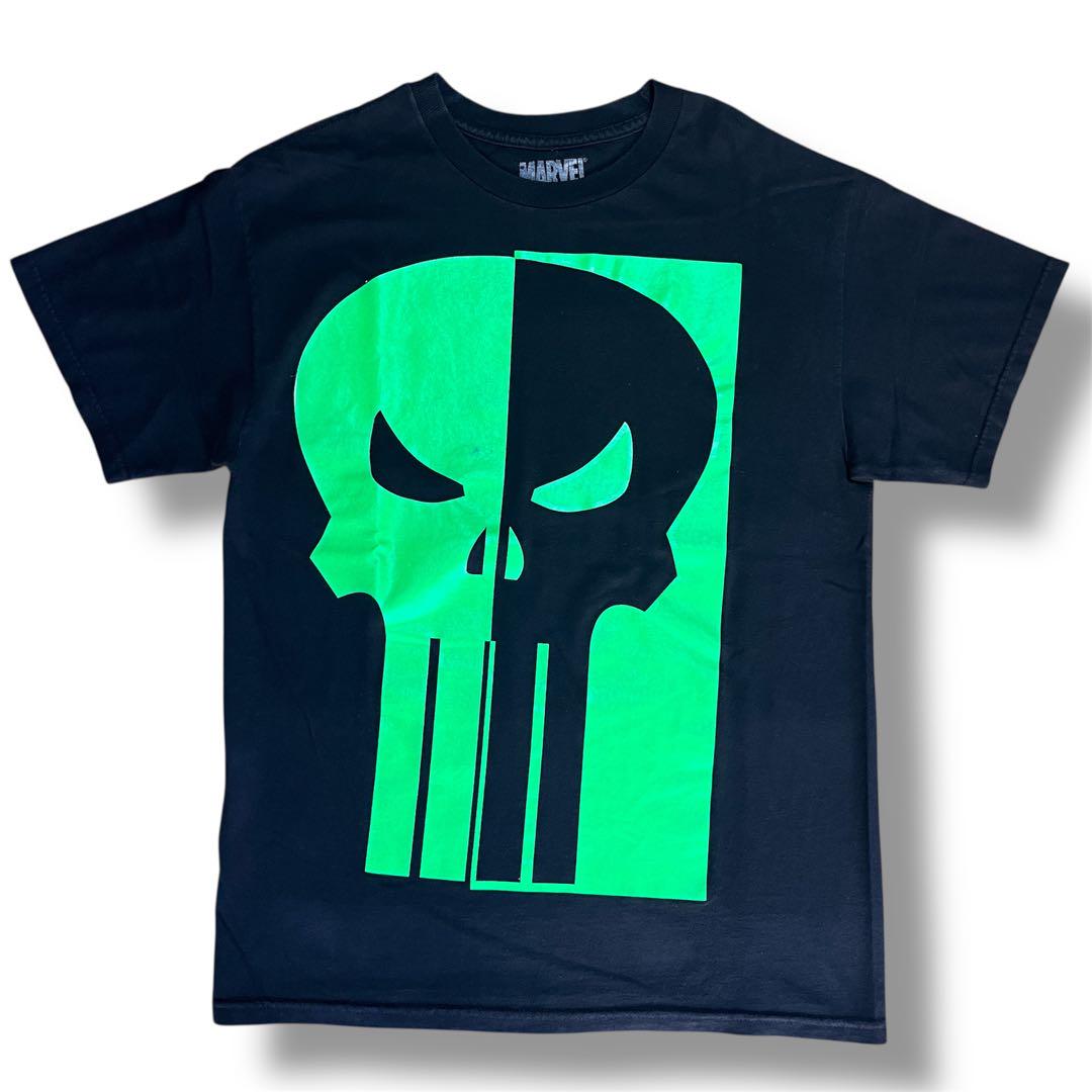 

[USED] Punisher Marvel Official T-Shirt 00s Anime Tee American Comic Movie