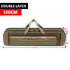 Outdoor 3/4 Layer Fishing Rod Bag 80-130CM Waterproof Fishing Tackle Bags Carp/Sea Fishing Pole Storage Reel Lure Tool Case