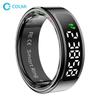 2026 COLMI R12 Smart Ring with Display Screen and Touch, Wireless Charging, Health Manager, 5 ATM Waterproof For Men Women