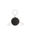 Fashionable Hand-held Small Crossbody Round Bag, Light Luxury Single-shoulder Crossbody Chain Bag
