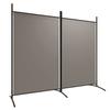 VidaXL Cloison de Séparation 2 Panneaux Séparateur de Pièce Pliable Diviseur Écran d'Intimité Paravent Décoration Salon 350260