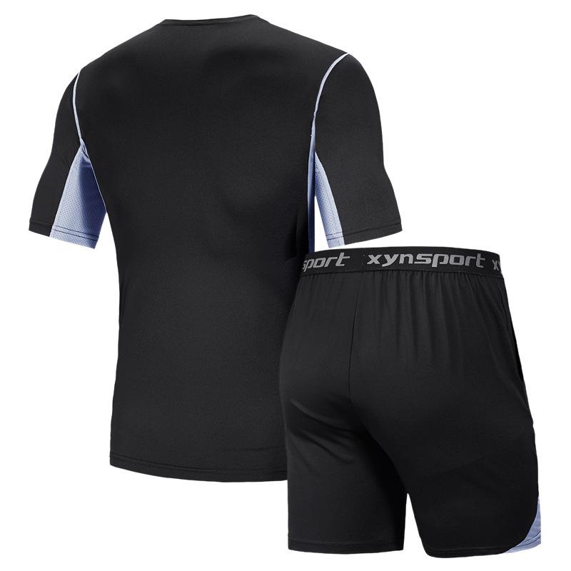 Rare Bird 2022 Quick-Dry Plus Size Running Slim-Fit Fitness Set for Men