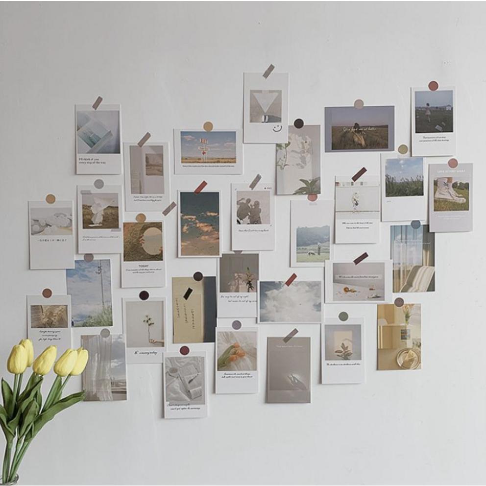 Set of 30 emotional card photos