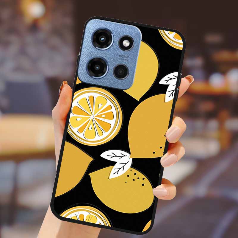 For Motorola G 5G 2025 Phone Case Bumper Soft TPU Silicone Back Cover 3D Flower Emboss Shell For Motorola Moto G 5G Fundas Coque