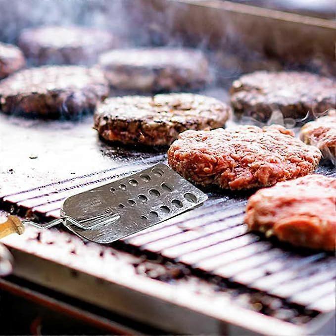 Creative Hot Meat Patty Spatula, TExpandable Triple 3 Blade Spatula for Burgers, Pancakes, Fun Cooking Gadget for Adults