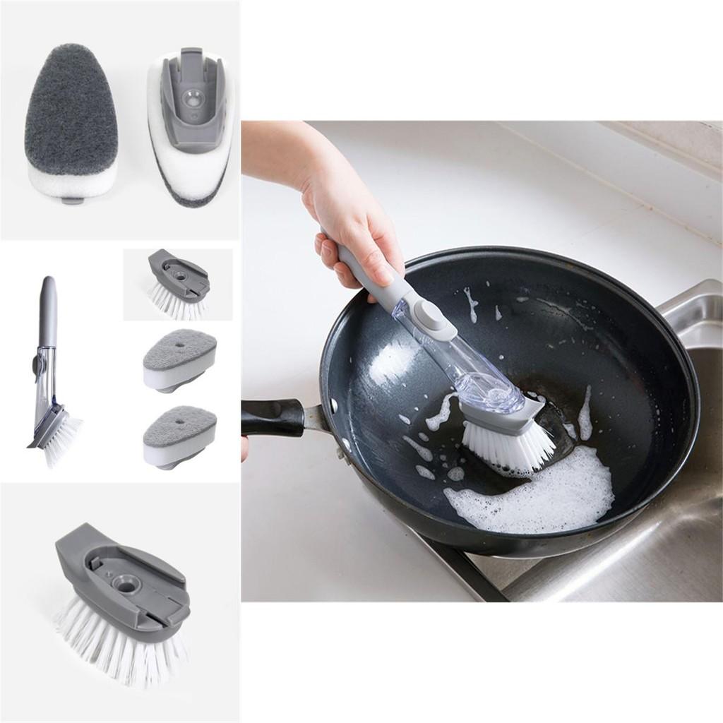 Ultimate Kitchen Pot Cleaning Tool With Non-stick Bristles