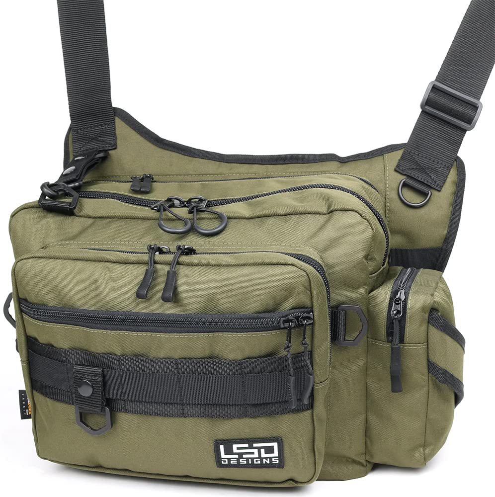 Love Soul Dream One Shot Side Double Cordura Khaki
