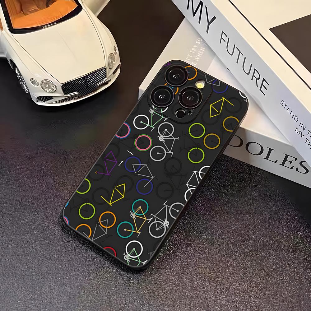 Custodia per Telefono Bici Tour De France per 16 Pro Max Iphone 17 Pro Max 14 15 Plus 12 13 11 Pro Xr X Xs SE Cover Posteriore