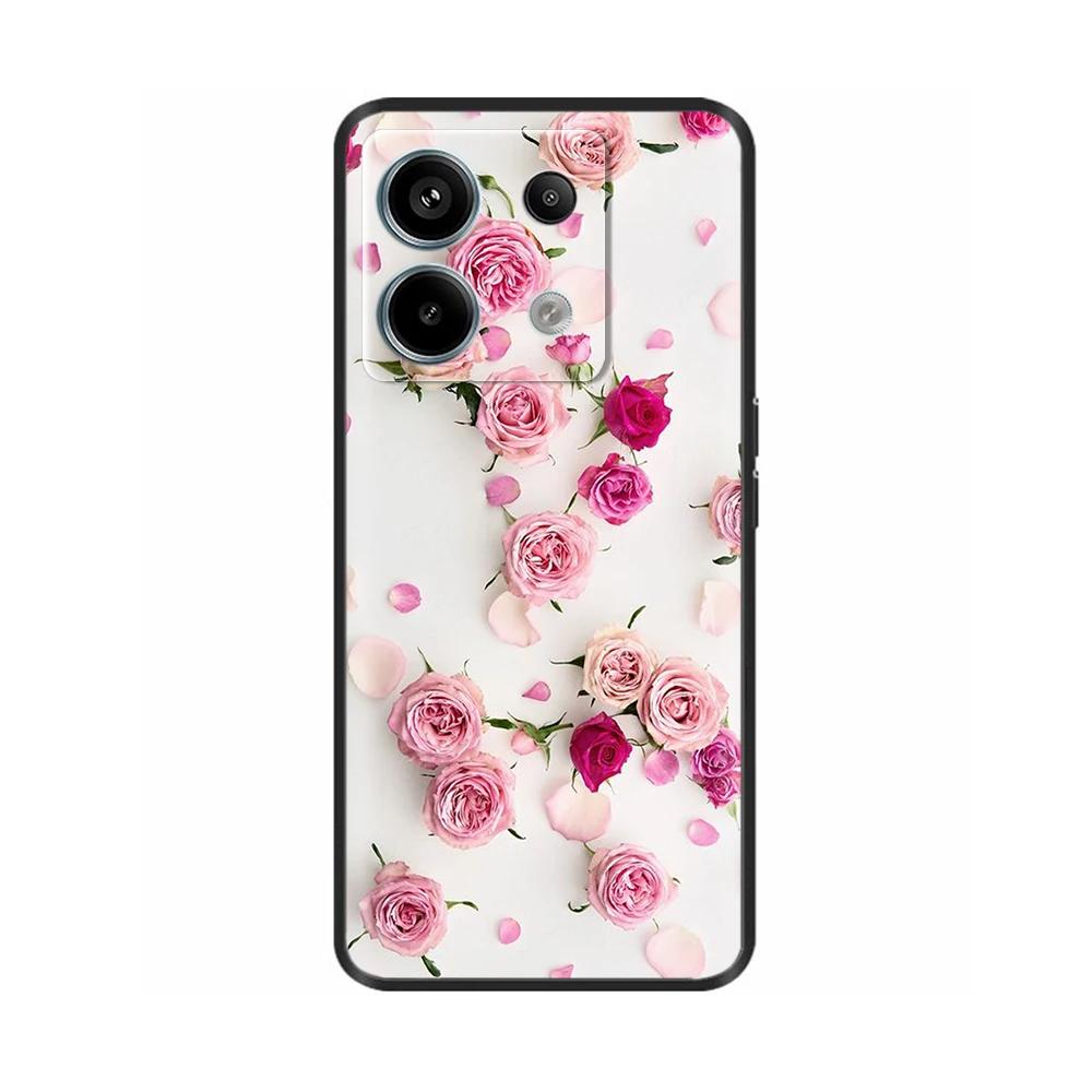 Soft Lovely Phone Case For Xiaomi Redmi Note 13 Pro Case Note13 TPU Cool Silicone Cover For Redmi Note 13 Pro Plus Note13 Pro 5G