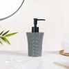 Geometric Design Liquid Dispenser | Handwash Bottle for Kitchen | Soap Bath Dispenser for Wash Basin & Bathroom | 300ml (Grey