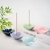 Lotus Incense Holder and Burner for Home Tea Ceremony Decorations