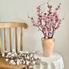 Natural Look Plum Blossom Artificial Plum Blossom Branch Artificial Cherry Blossom Branches 34.6 Inch Faux Plum Stems for Home