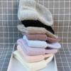 Japanese Thickened Large Version Rabbit Fur Wool Hat Stacking Hat Warm Retro Women'S Versatile Ear Protector Knitted Hat