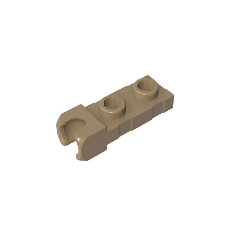 50g/106pcs 14418 1x2 Single Side Ball Socket Construction Bricks Moc Colour Accessories C ompatible featuring Brick DO IT YOURSELF Spare Parts To
