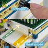 Non-Toxic 997Pcs Mini Garden Hotel Model Building Blocks City Street House Construction Micro Bricks Display Toys Children Adult