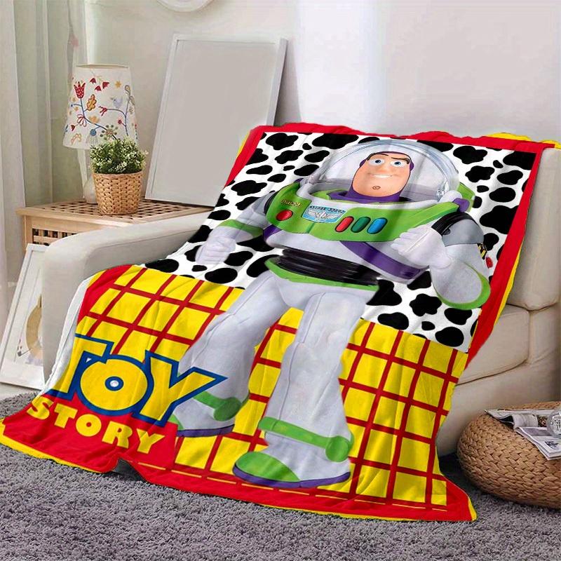 

1pc, Toy Story Buzz Lightyear Space Ranger Blanket Home Decor, Couch, Outdoor, Gift Idea, Flannel, Bedroom, Living Room, Travel, Camping, Car Use 80cmx120cm