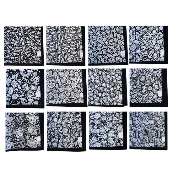 DIY Fargeleggingspledd 50" x 60" Sofapledd Vaskbart Fargelegg Ditt Eget Pledd Kunstprosjekt for Hjemmeinnredning Feriegaver Festaktivitet