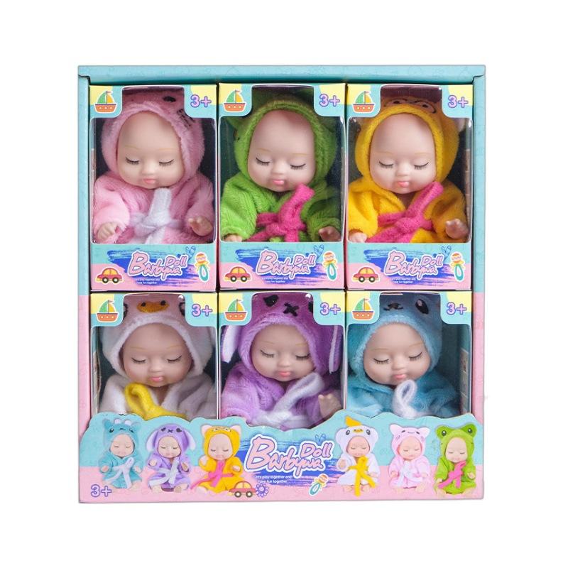 Cross-border Sleep Simulation Rebirth Mini Doll Girl Princess Children's Toys Wholesale Bjd Grab Doll