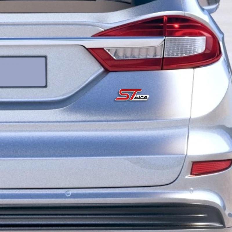 3D Metal Car Emblem Decal Auto Grille Badge For Ford ST Line Fiesta Focus Edition Car KUGA Mondeo Ecosport Auto Accessories