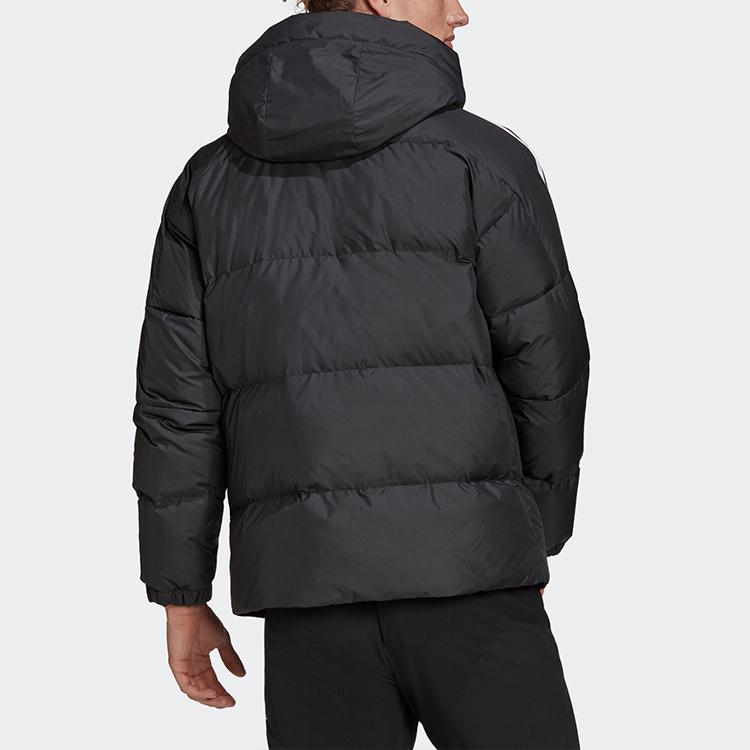 New Adidas Down Jackets Men Black GF0101