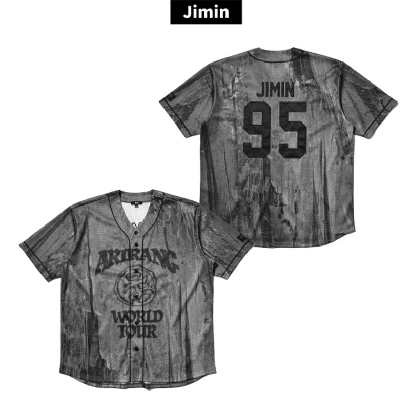 BTS S/S Jersey Official Short Sleeve Jersey – Choose: V (M) or Jimin (XL)
