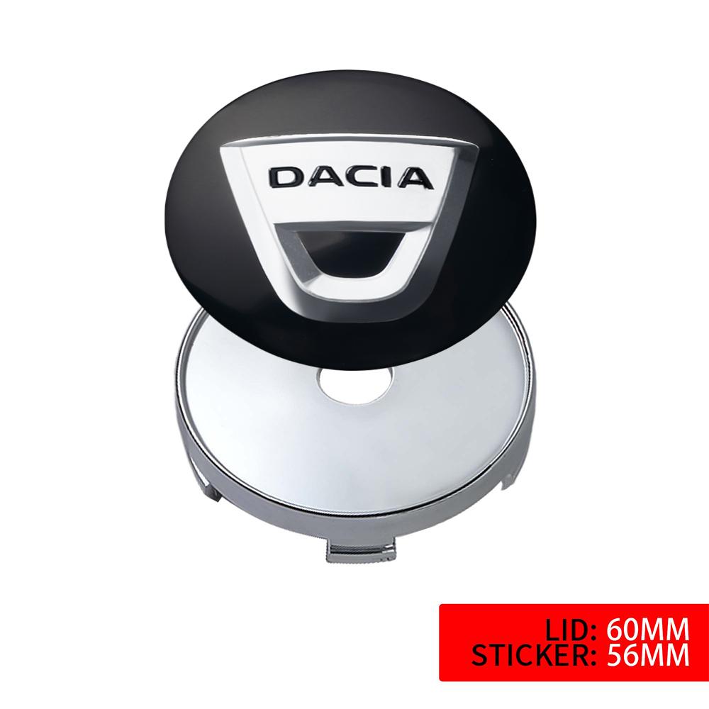 2026 Horké Pro Renault Poklice 4ks 56mm Samolepky na Středové Kryty Koleček Auta 60mm Náhradní Příslušenství Poklic Koleček Auta Pro Renault Sc