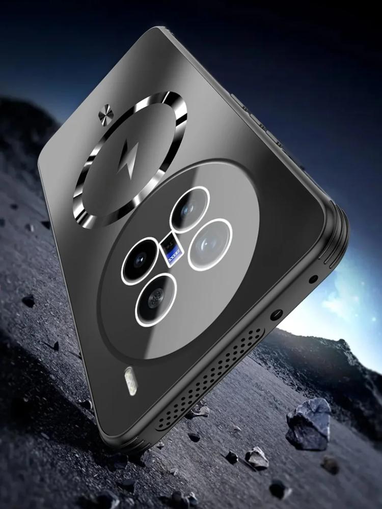 Lens Protection Film Magnetic Case for VIVO X200 Ultra Magsafe Wireless Charging Shockproof Cover for VIVO X200s X200Pro Mini