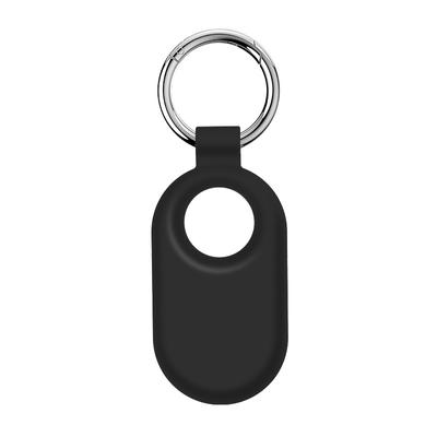 Silicone Case Protective Case Anti-Drop Soft Protective Sleeve Skin Cover Waterproof with Keychain for Samsung Galaxy SmartTag2
