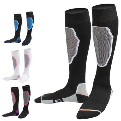 Sport Ski Socks Performance Knee High Thermal Cushion Mountaineering Sock Women Men Kids for Skiing Snowboarding Cold Weather