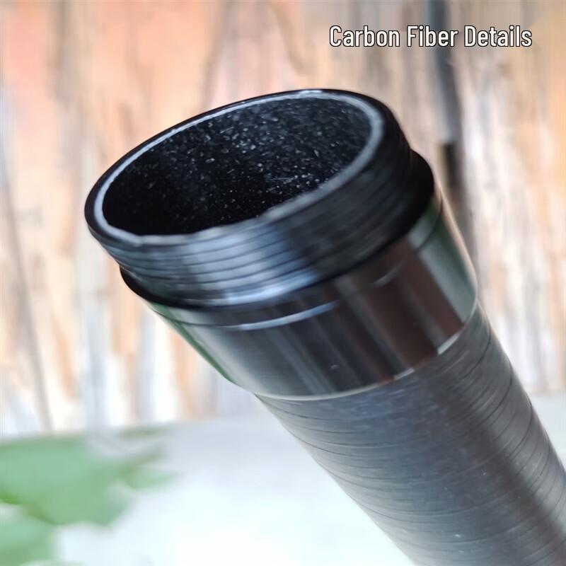 Poteau de support d'auvent et de tente en fibre de carbone