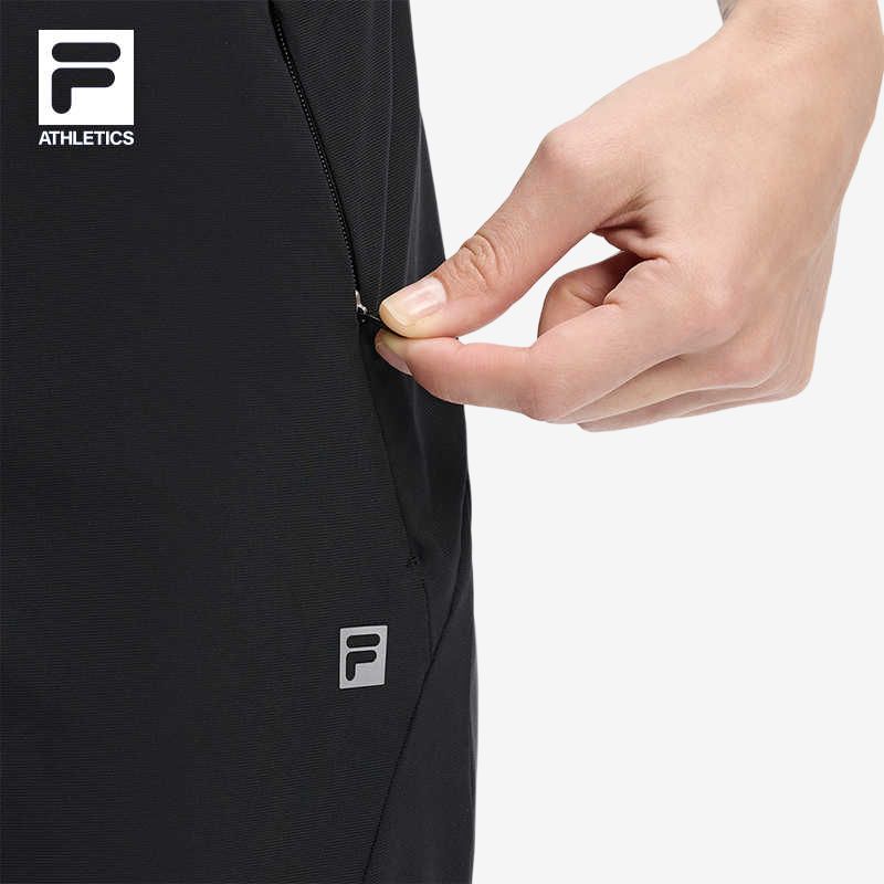 New FILA Knitted Sports Pants Women's Pitch Black A11W431603FBK