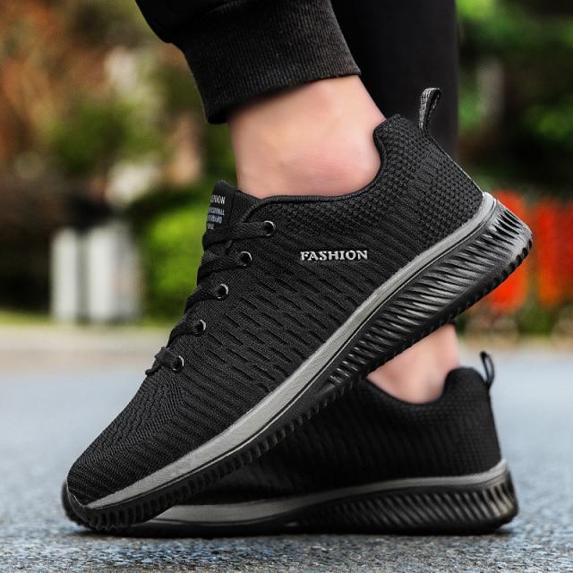 Tennis Shoes Men Mesh Breathable Running Shoes Army Green Spring Autumn Walking Shoes Sports Men Women Sneakers Casual Footwear