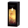 Kameyama Irohaakari S Chrysanthemum LED Candle, Compact Size