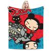 Puccas Decke Qualität Super Weich Überwurfdecke Herbst Kind Couch Sessel Sofa Bett Flauschige Bettdecke