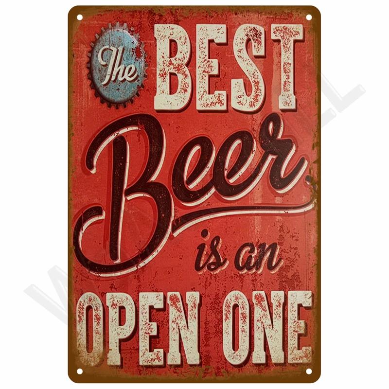 Bedroom Metal Signs Retro Metal Plate Posters Wall Art Mural Vintage Room Decoration Home Decor Items Tin Signs Aesthetic Men