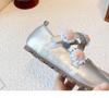 Sunflower Soft Sole Princess Flats for Baby Girls - 2025 Spring/Autumn Children's Leather Shoes