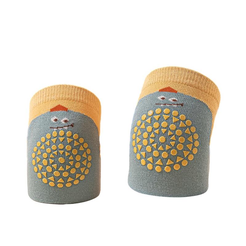 

Вязаные противоскользящие наколенники для ползания для малышей, дышащие удобные наколенники, защита ног