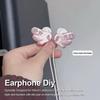 Creative 3D Wing Decoration For Wired Headphones, Cute Girly Ins Style, Dreamy & High-value Headphone Accessories