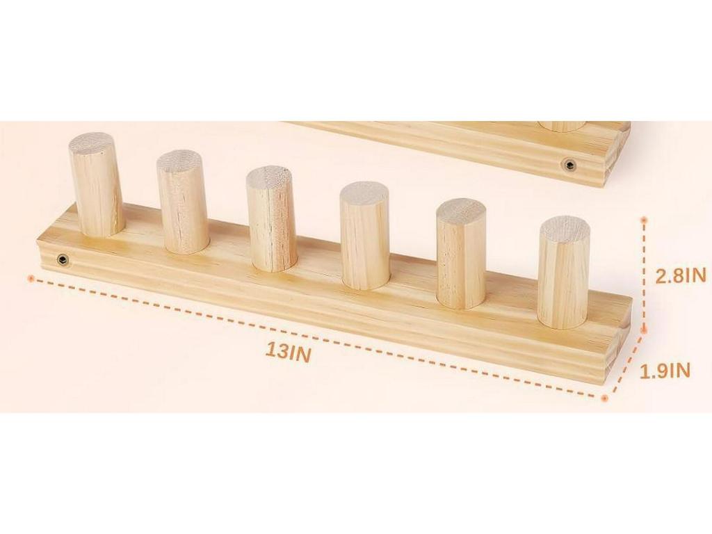 Wooden Handmade Knitting Tools: Square Single-Head Yarn Short Needles for DIY Weaving, Towels, and Tapestry.
