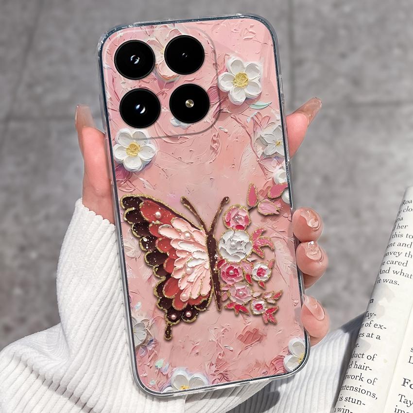 For Xiaomi 17 Mi 11T 11 10T 10 Pro 10S Phone Cover Sleeping Beauty Pattern Black TPU Soft Silicone Shockproof Protective Casing For Xiaomi Bumper Case