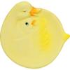 Yellow Ceramic Table Decoration - Duck-Shaped Plate with Duckling