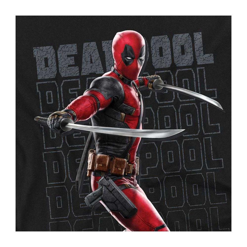 Deadpool & Wolverine Unisex Adult Wade Katana Long-Sleeved T-Shirt